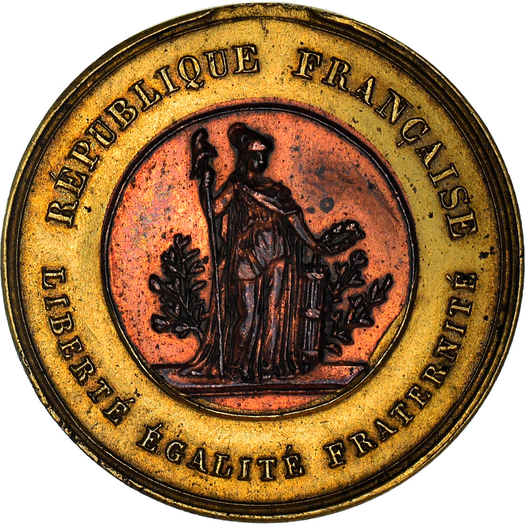 Frankreich, Medaille, Journées des 23, 24, 25 et 26 juin 1848, History, 1848