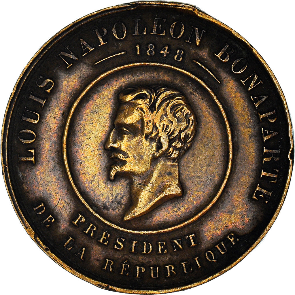 Francia, medalla, Louis Napoléon Bonaparte, Président de la République