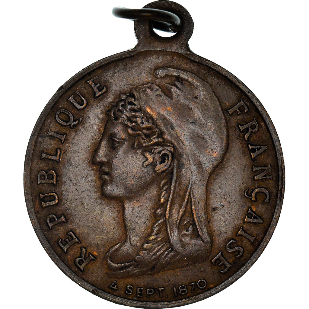 Frankreich, Medaille, Gouvernement de la Défense Nationale, Politics, Society