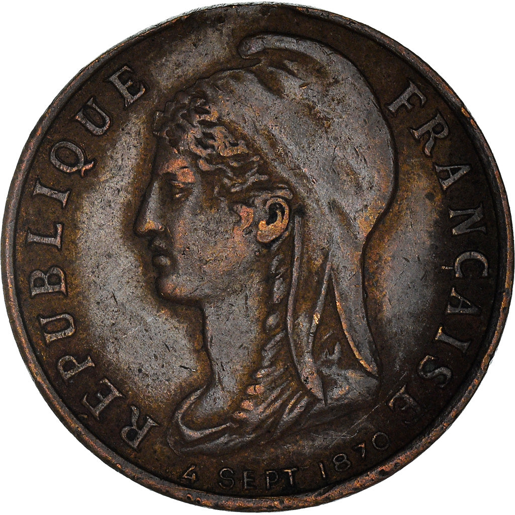 France, Medal, Gouvernement de la Défense Nationale, Politics, Society, War