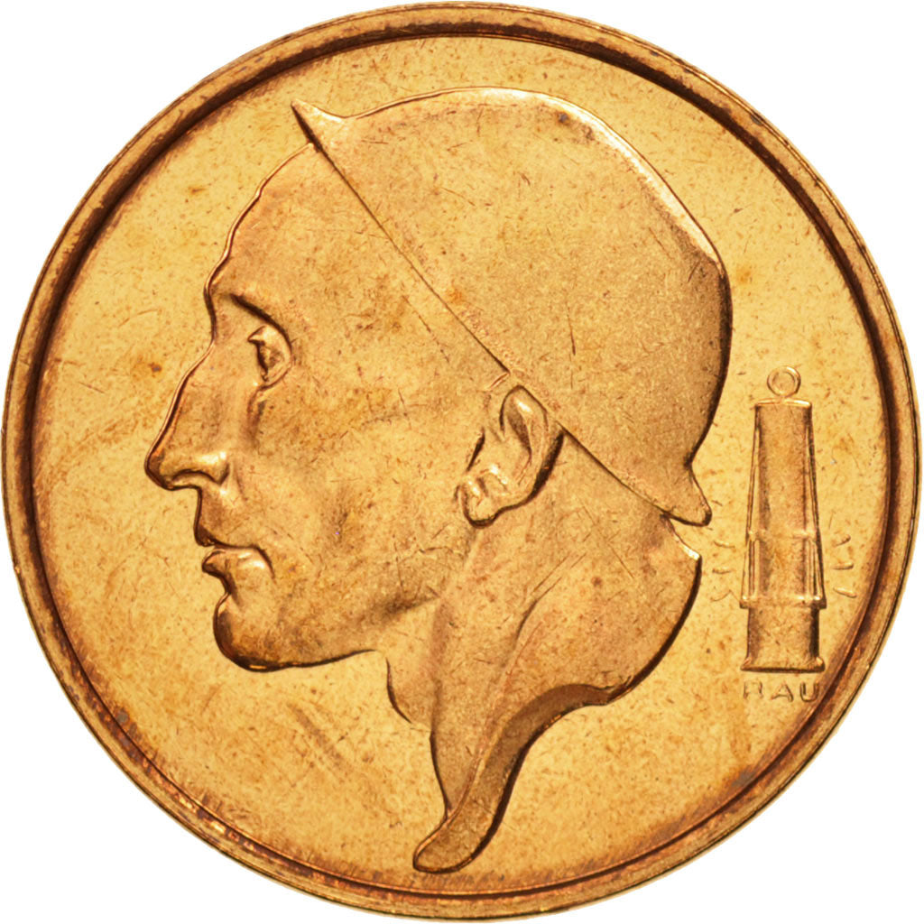Coin, Belgium, Baudouin I, 50 Centimes, 1995, MS(63), Bronze, KM:148.1