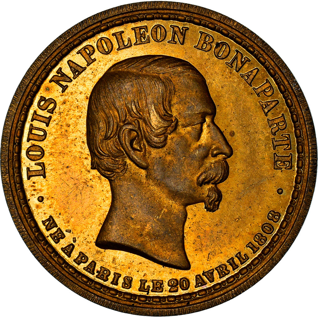 France, Medal, Louis Napoléon Bonaparte, Président de la République, History