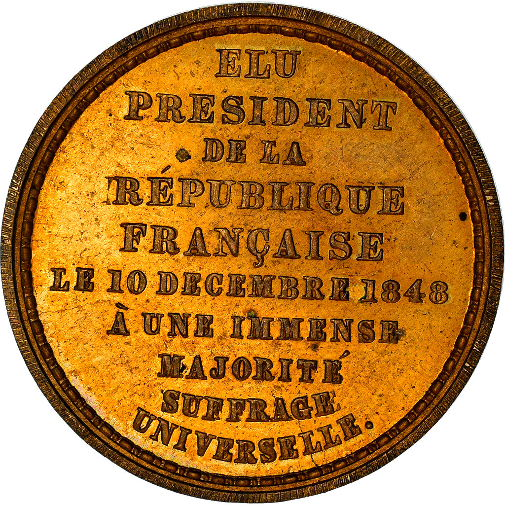France, Medal, Louis Napoléon Bonaparte, Président de la République, History