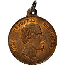 France, Medal, French Second Republic, Louis Napoléon Bonaparte Réélu au