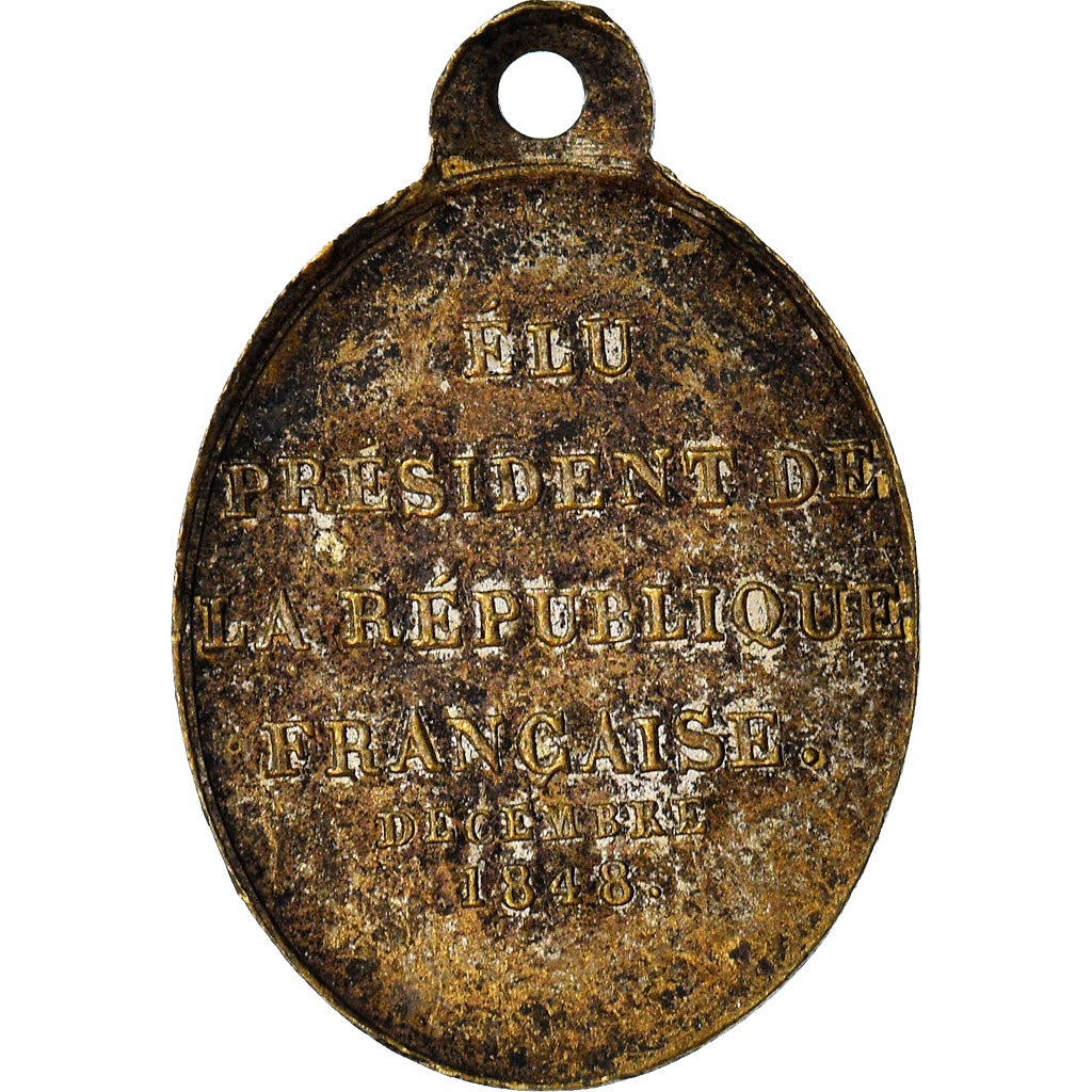 Francia, medalla, Louis Napoléon Bonaparte, Président de la République