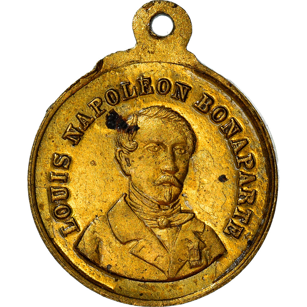 France, Médaille, Louis Napoléon Bonaparte, Président de la République
