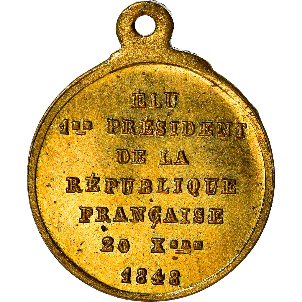 France, Médaille, Louis Napoléon Bonaparte, Président de la République