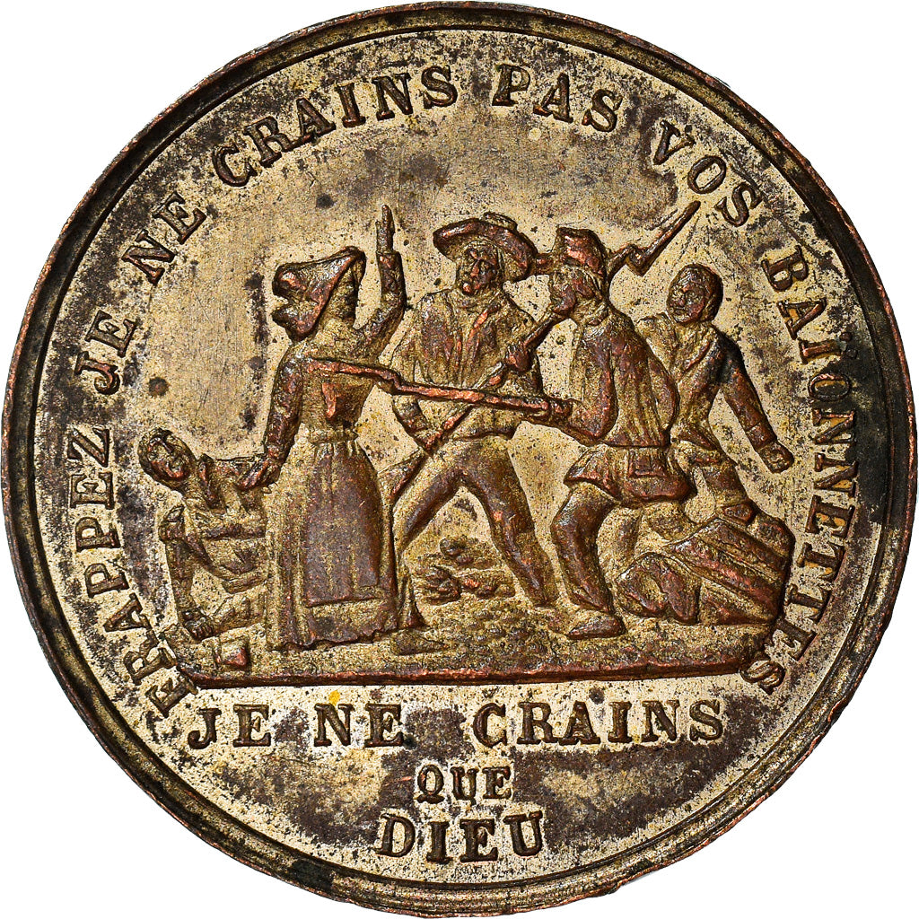Francia, medalla, French Second Republic, La Garde Mobile Reconnaissante
