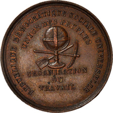 Frankreich, Medaille, French Second Republic, Démonstration en Faveur de la