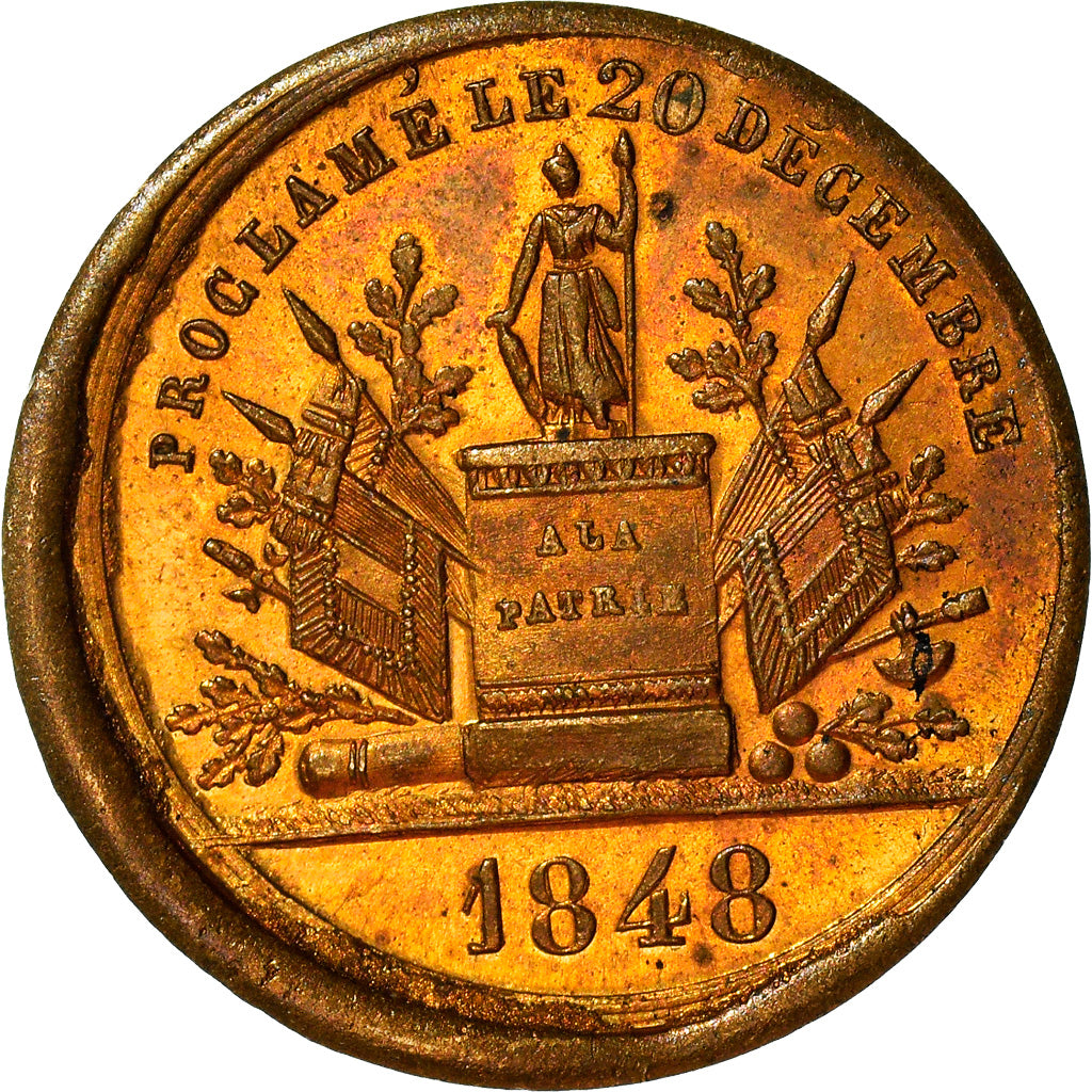 France, Médaille, Louis Napoléon Bonaparte, Président de la République