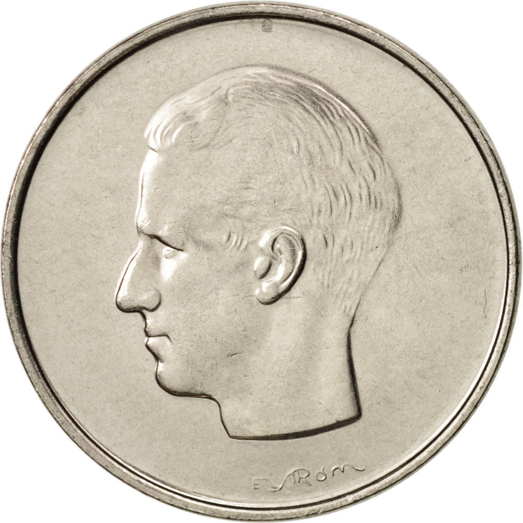 Belgium, 10 Francs, 10 Frank, 1977, Brussels, MS(63), Nickel, KM:155.1