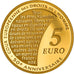 Francja, Semeuse, 5 Euro, 2009, Paris, BE, MS(65-70), Złoto, Gadoury:EU375