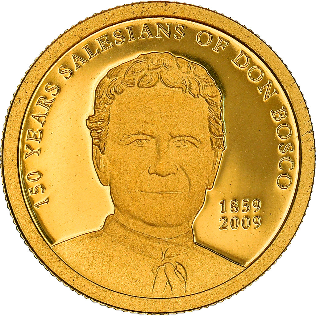 Münze, Palau, Don Bosco, Dollar, 2009, CIT, STGL, Gold, KM:239