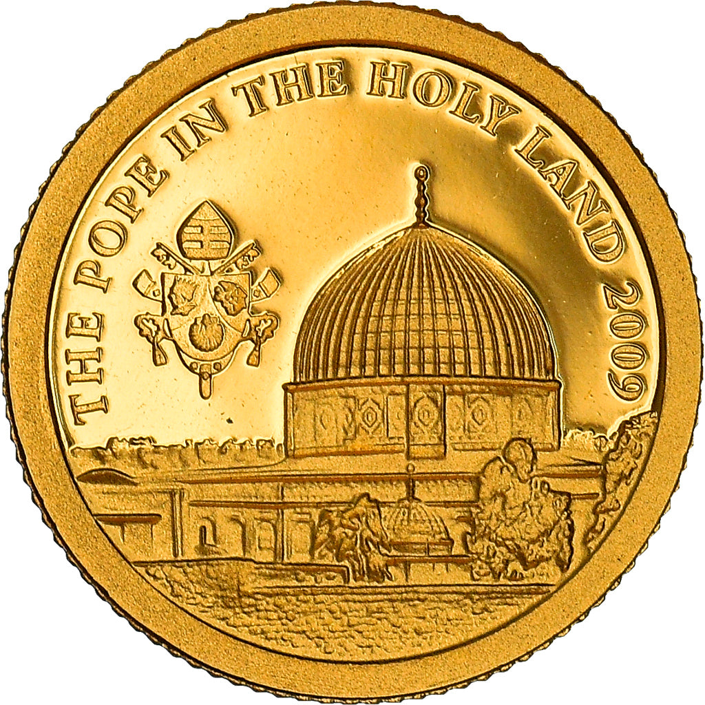 Coin, Cook Islands, Elizabeth II, Pape Benoit XVI, Dollar, 2009, CIT, Proof