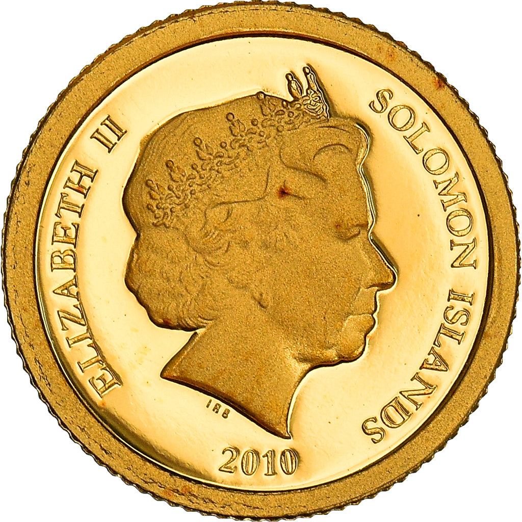 Coin, Solomon Islands, Elizabeth II, Jean Paul II et Mère Térèsa, 5 Dollars
