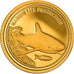 Moneta, Palau, Requin gris, Dollar, 2008, Proof, FDC, Oro, KM:163