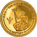 Monnaie, Fiji, Elizabeth II, Neptune, 10 Dollars, 2010, FDC, Or, KM:224