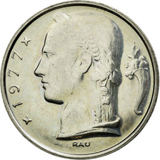 Coin, Belgium, 5 Francs, 5 Frank, 1977, MS(63), Copper-nickel, KM:135.1