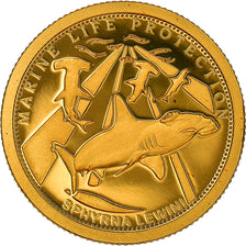 Coin, Palau, Le Requin- marteau, Dollar, 2010, CIT, Proof, MS(65-70), Gold