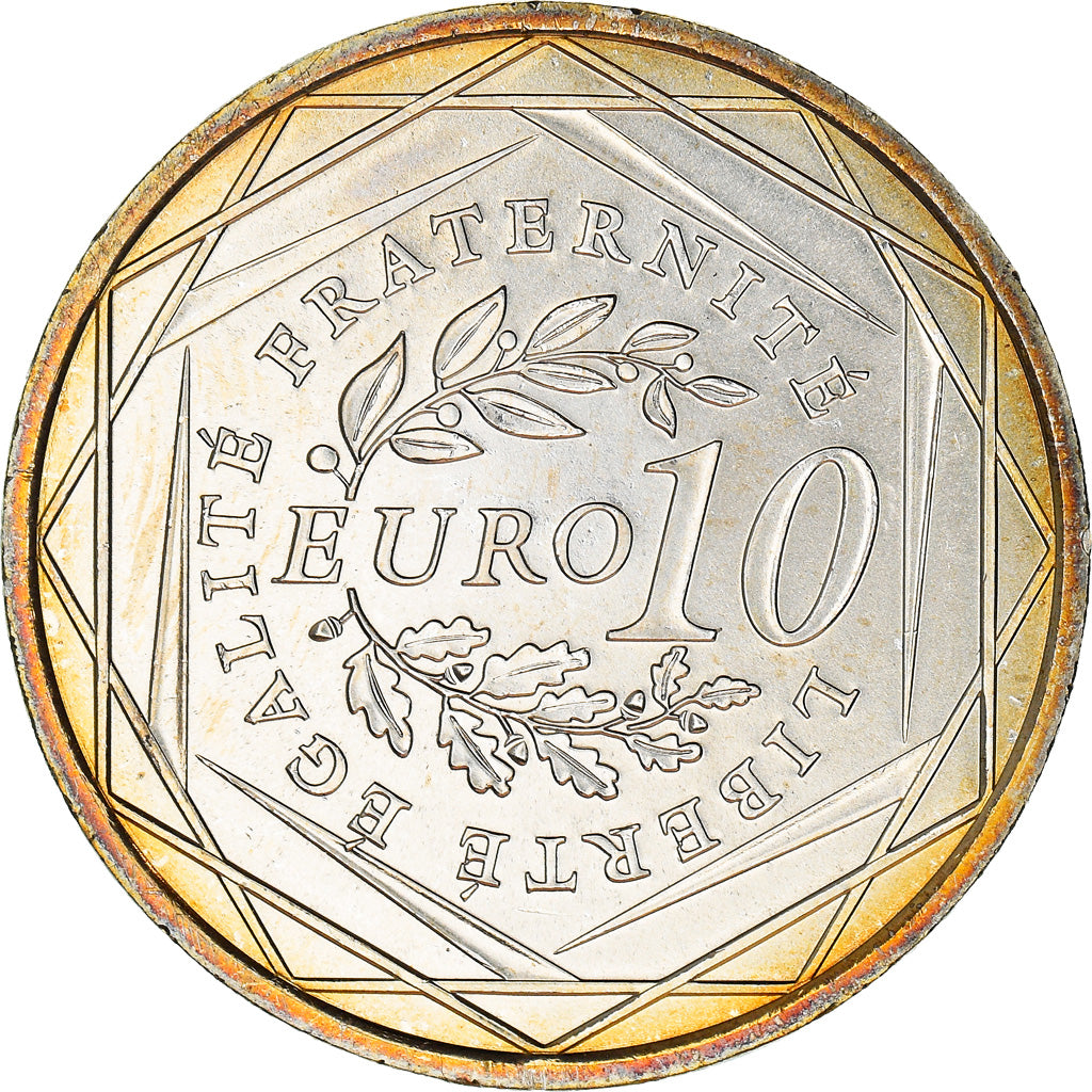 Frankreich, 10 Euro, Semeuse, 2009, UNZ+, Silber, Gadoury:EU337, KM:1580