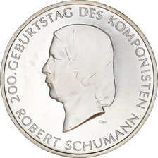 GERMANY - FEDERAL REPUBLIC, 10 Euro, Robert Schumann, 2010, Hamburg, MS(63)