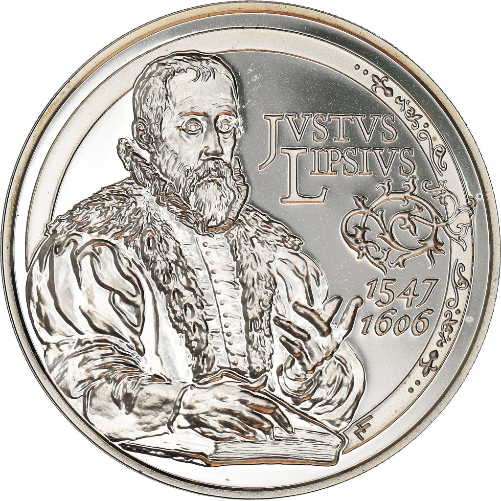 Belgium, 10 Euro, Justus Lipsius, 2006, MS(63), Silver, KM:255