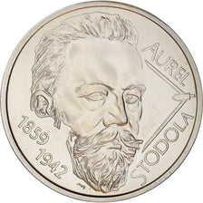 Slovaquie, 10 Euro, Aurel Stodola, 2009, Kremnica, FDC, Argent, KM:108