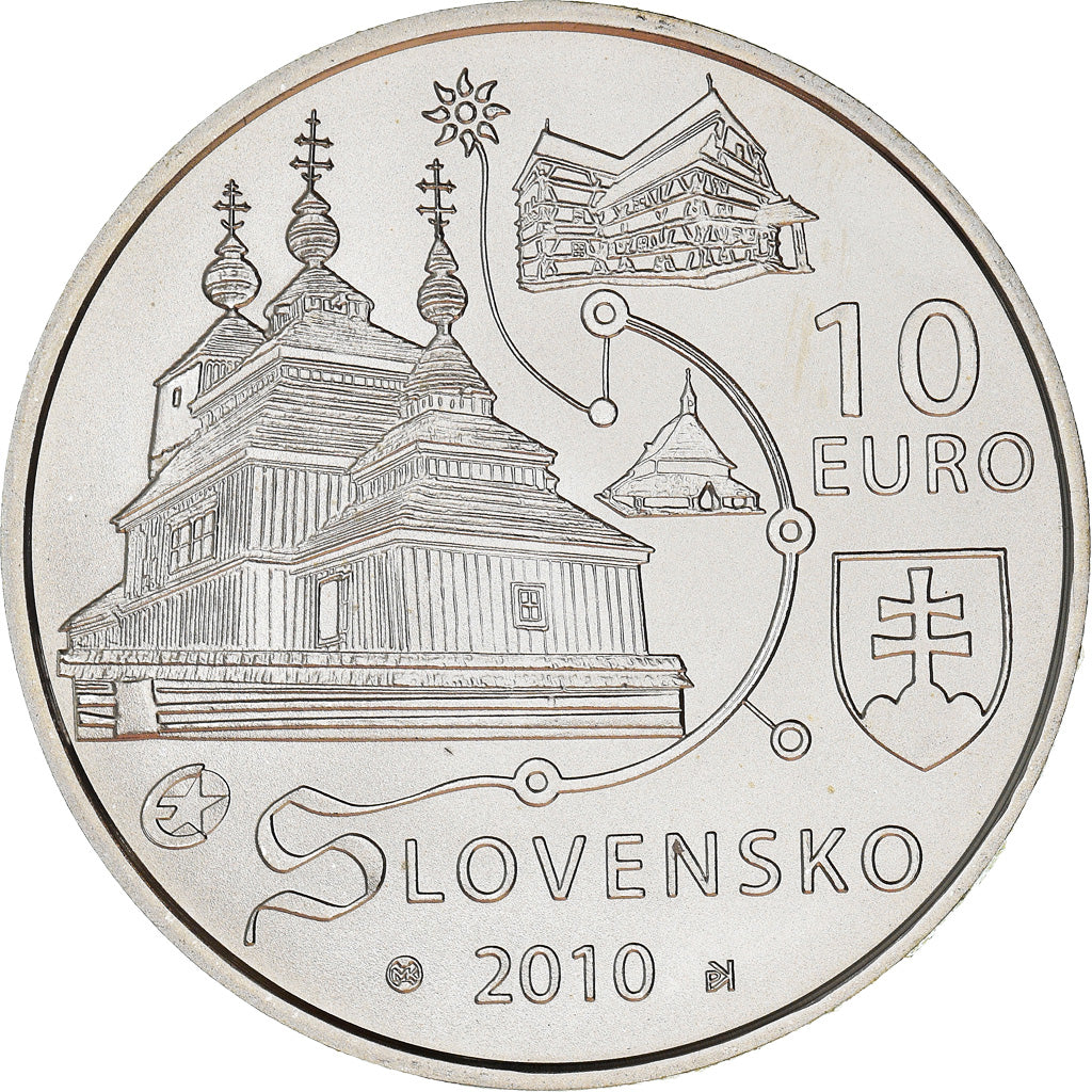 Slovakia, 10 Euro, 2010, Kremnica, MS(65-70), Silver, KM:110