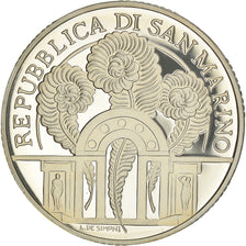 San Marino, 10 Euro, Palladio, 2008, Rome, SC+, Plata, KM:514
