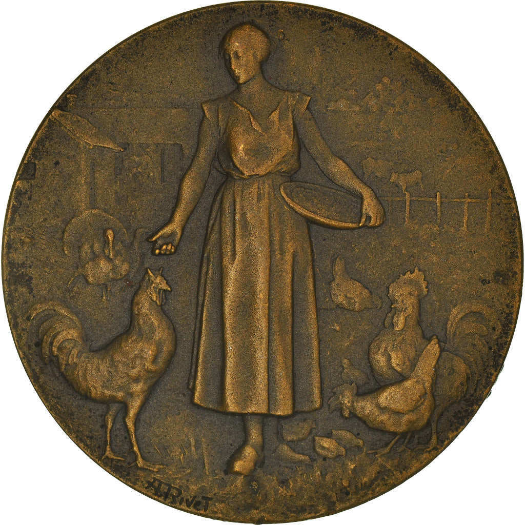 France, Médaille, Aviculteurs du Douaisis, Agriculture, Rivet, SUP, Bronze