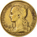 Réunion, 20 Francs, 1960, EF(40-45), Aluminum-Bronze, KM:11, Lecompte:89
