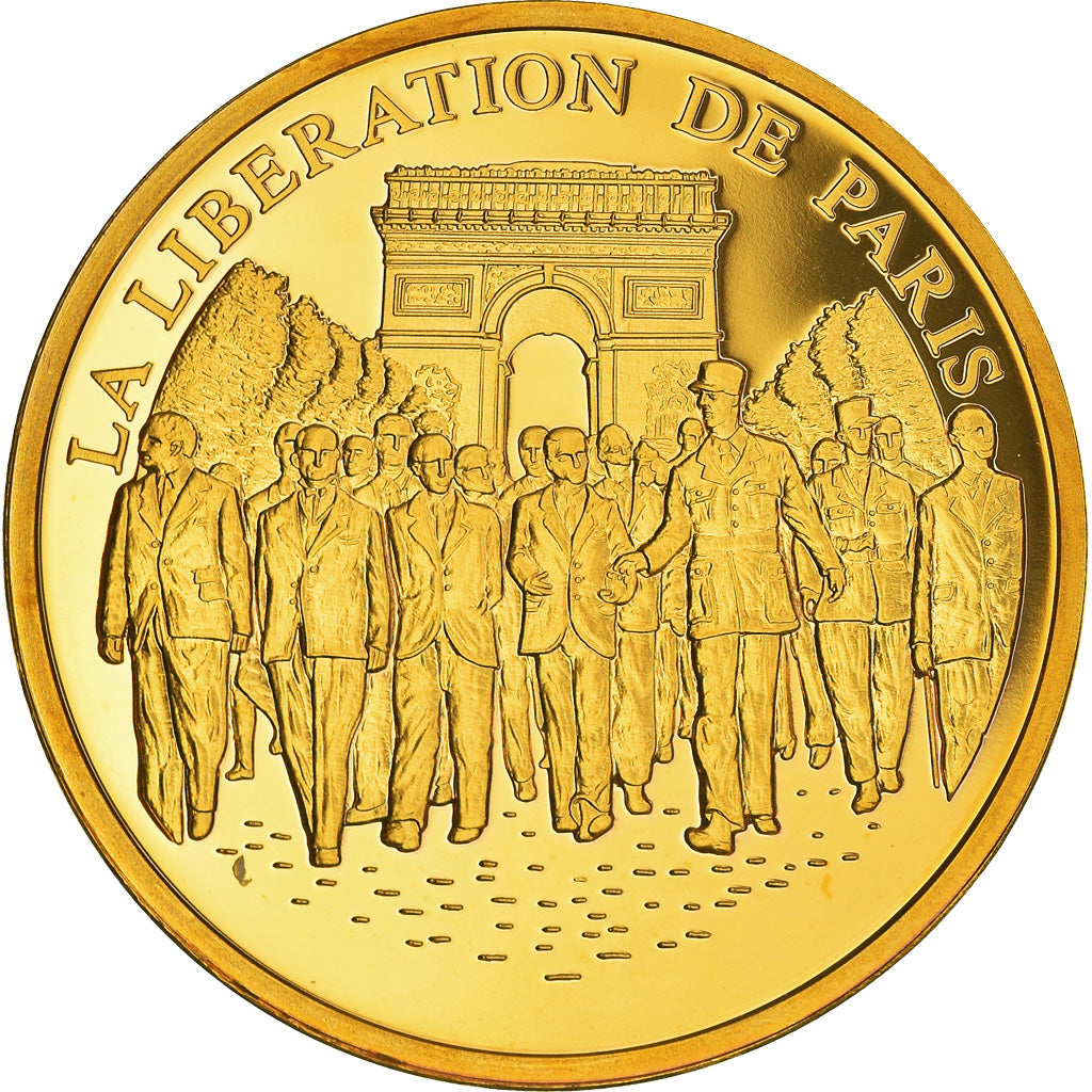 France, Medal, Libération de Paris, 25 août 1944, History, MS(65-70), Copper