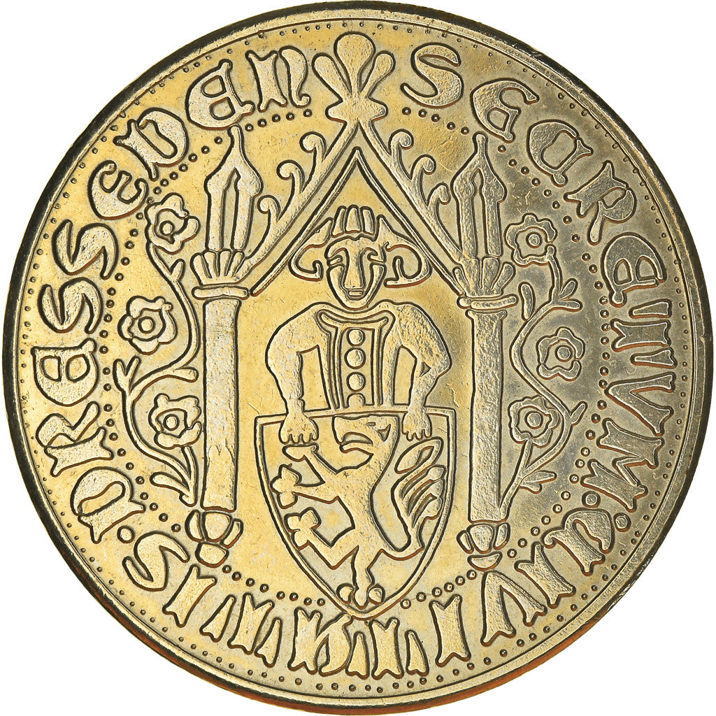 Germany, Token, Katholische Hofkirche, Dresden, Religions & beliefs, AU(55-58)