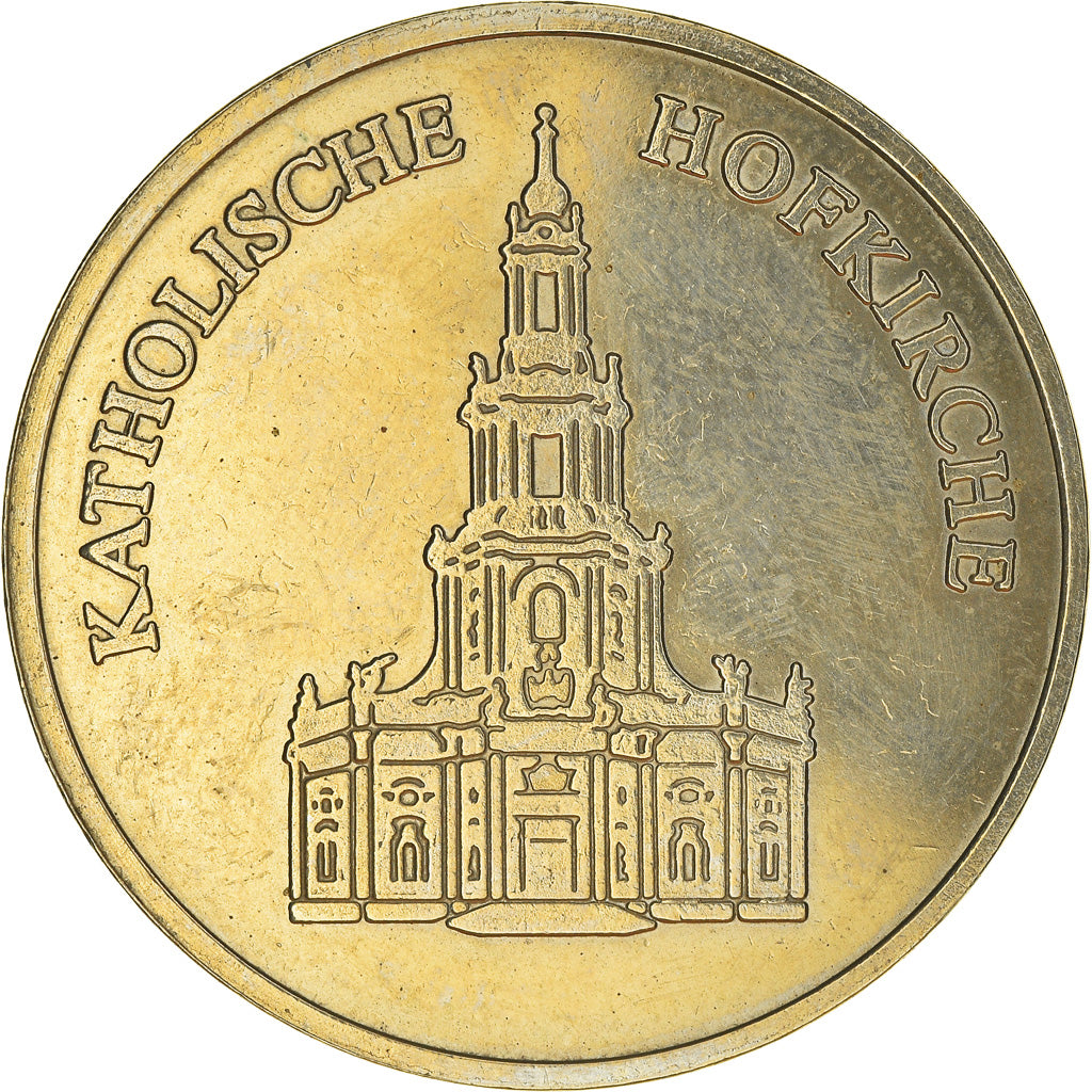 Germany, Token, Katholische Hofkirche, Dresden, Religions & beliefs, AU(55-58)