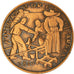 Francia, medalla, Souvenir d'une visite à la Monnaie, Paris, 1960, SC, Bronce