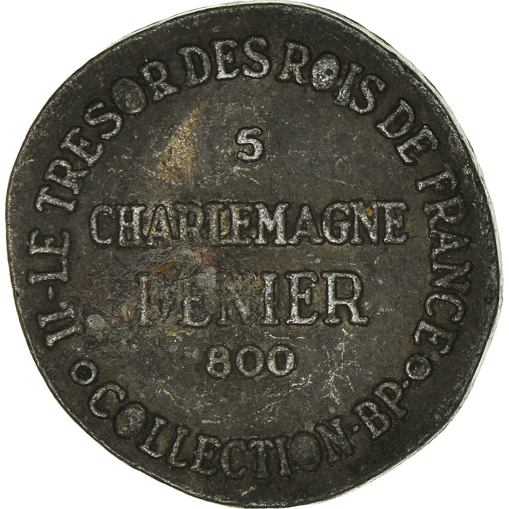 França, Token, Collection BP, Denier de Charlemagne, História, AU(50-53)