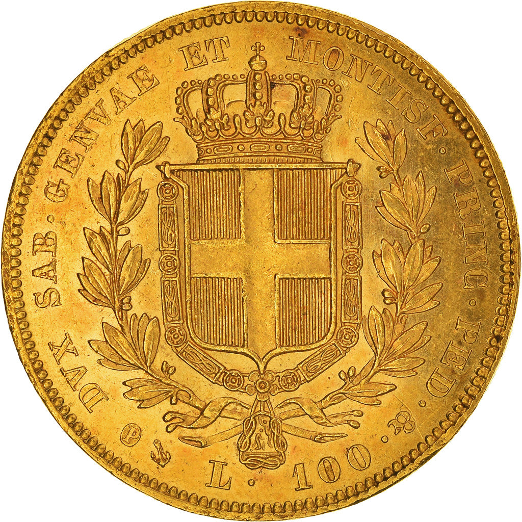 Münze, Italien Staaten, SARDINIA, Carlo Alberto, 100 Lire, 1840, Genoa, SS+