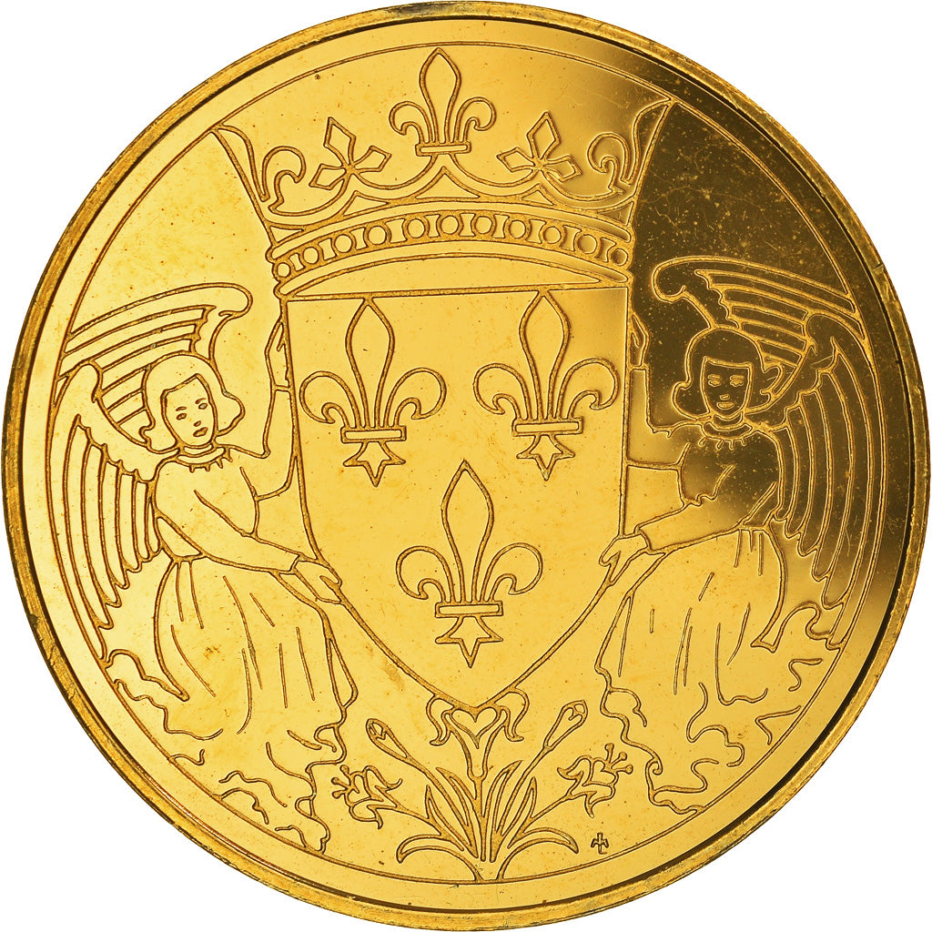 France, Medal, Les Rois de France, François Ier, History, AU(55-58), Vermeil