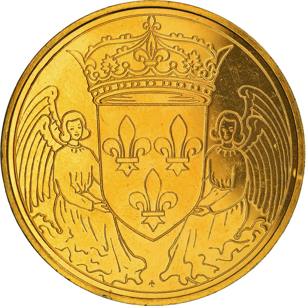France, Medal, Les Rois de France, Charles IX, History, AU(55-58), Vermeil