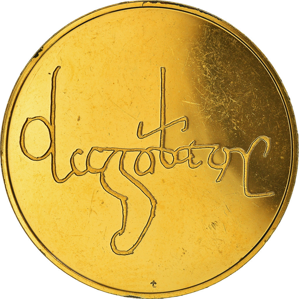 France, Médaille, Les Rois de France, Dagobert I, History, SUP, Vermeil