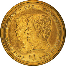 Bélgica, Token, Philippe & Mathilde, Politics, 2014, EBC, Cobre - níquel -