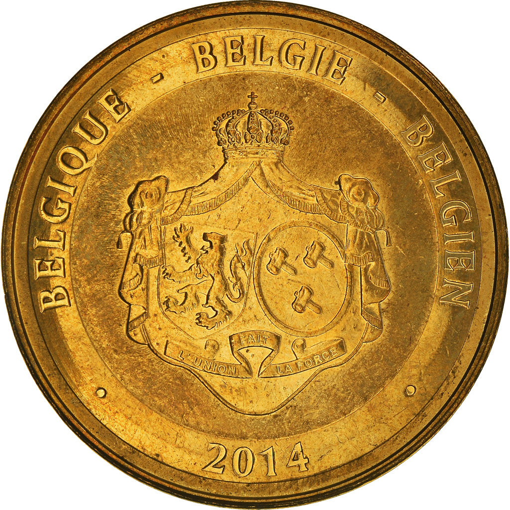 Bélgica, Token, Philippe & Mathilde, Politics, 2014, EBC, Cobre - níquel -