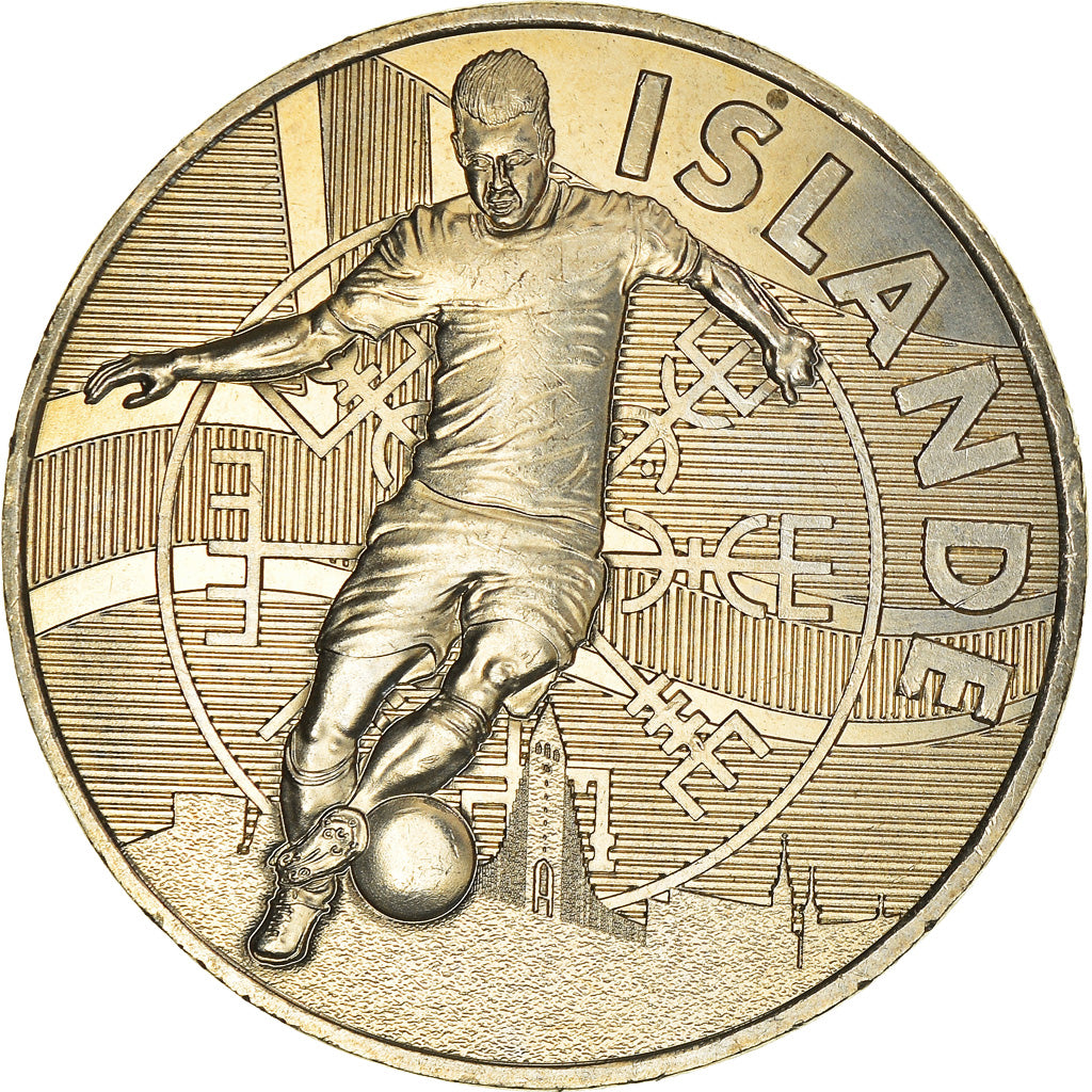 France, Token, UEFA Euro 2016, Sports & leisure, 2016, Islande, MS(63)