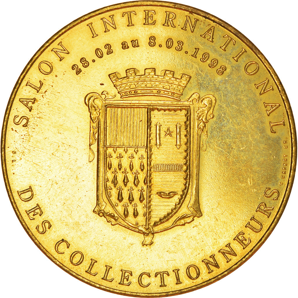 Francia, Token, 1 Euro de Roubaix, Paris-Roubaix, 1998, Morel, Euro des villes