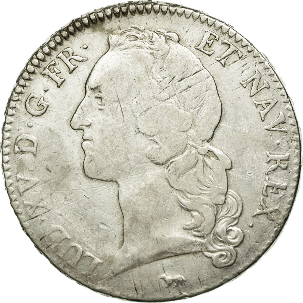 Monnaie, France, Louis XV, Écu au bandeau, Ecu, 1743, Paris, TB, Argent