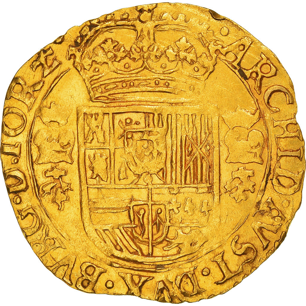 Monnaie, Pays-Bas espagnols, TOURNAI, Philippe IV, Couronne D'or, Unknown