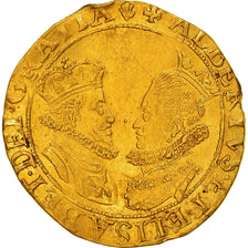Moneta, Paesi Bassi Spagnoli, Albert & Isabella, Double Ducat, Anvers, BB+, Oro