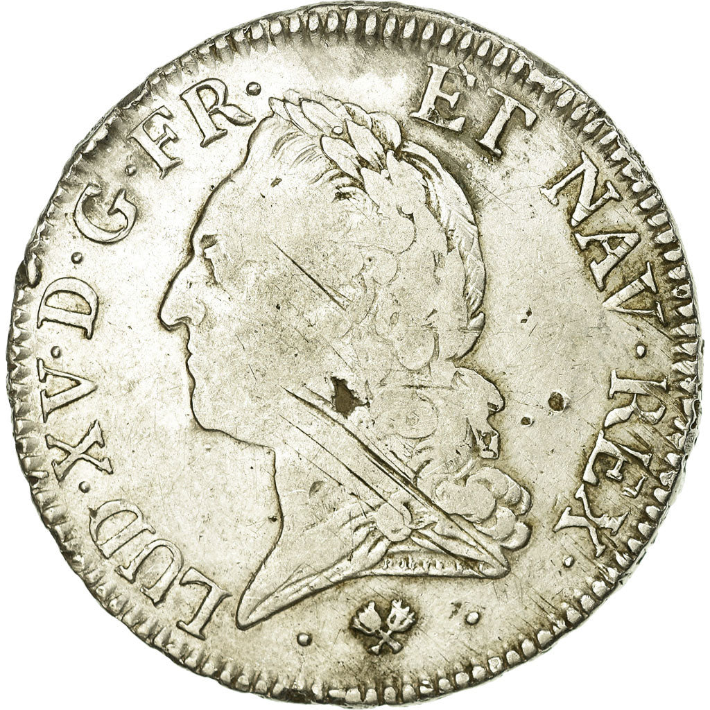 Coin, France, Louis XV, Écu à la vieille tête, Ecu, 1774, Bayonne, VF(20-25)