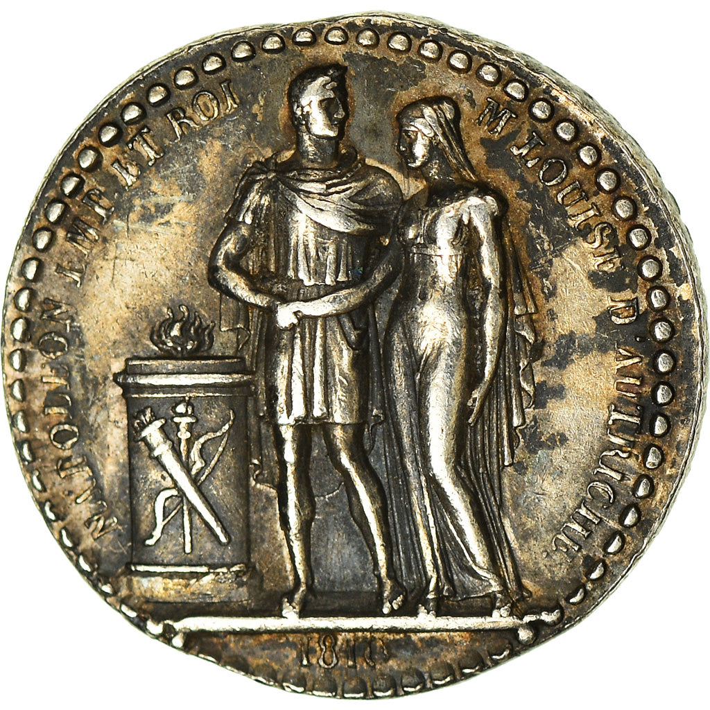 Francja, Medal, Mariage de Napoléon et Marie-Louise, Quinaire, Historia, 1810