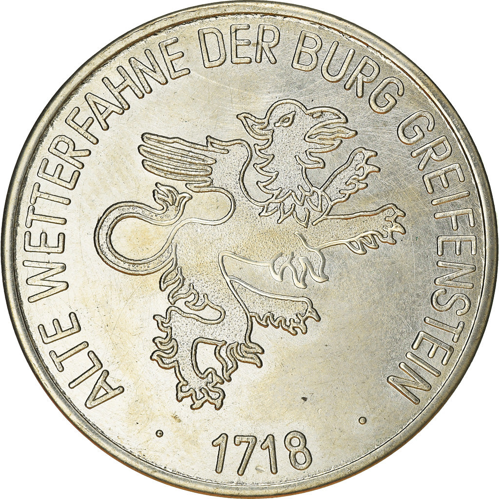 Germany, Token, Burg Greifenstein, Geography, MS(63), Copper-nickel